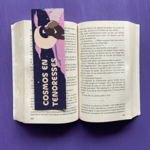 Marque page - Cosmos en Tendresses