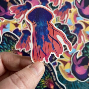 Stickers - Méduse